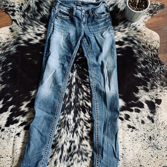 Silver Skinny Jeans Suki - Picture 8 of 8